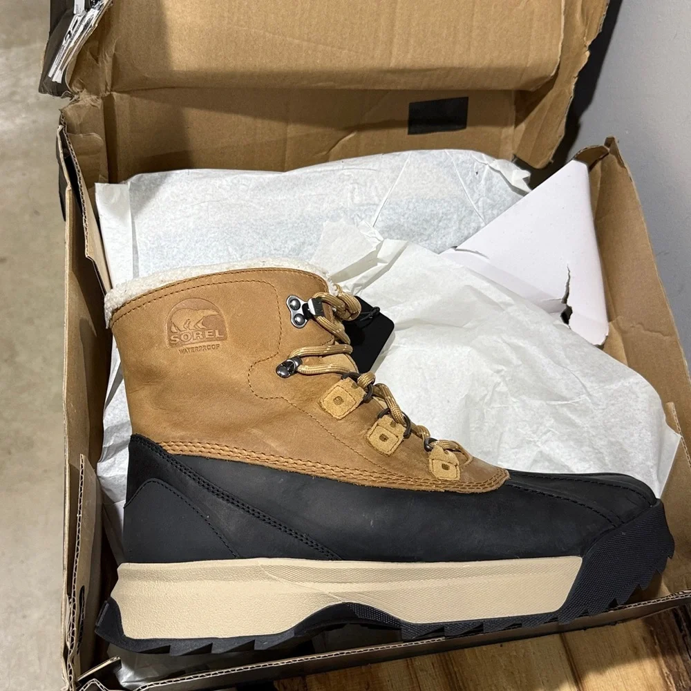 Brand‎ new Sorel Men's Scout 87' Lux Waterproof Boot Size 13